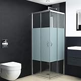 Nuestra mampara de ducha combina estilo y funcionalidad y se ajustará perfectamente a la decoración de su baño.