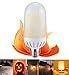 Produktbild ZEZKT-Home LED Flame Effect Fire Light Bulb Flickering Flame Lamp Simulated Party Decor E26 E27,Weihnachtsdeko Festival Decor Leuchtmittel Innen-Dekoration Burning Light Flicker Flame (E26 E27)
