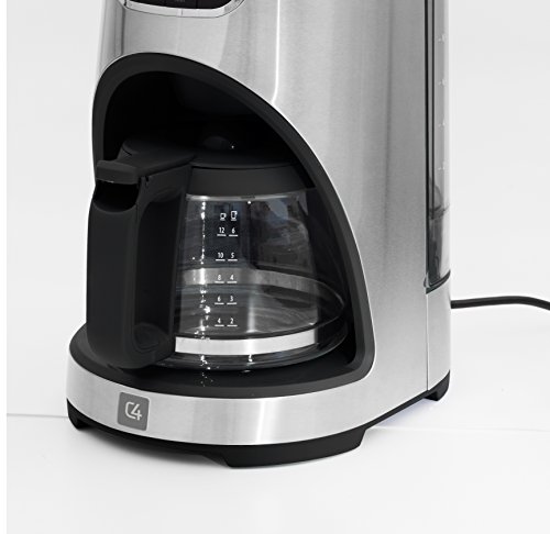 CASO NOVEA C4 Design Filter-Kaffeemaschine, 1000 Watt, Brühtemperatur ca. 96°C, für 12/6 Tassen, LED-Display - 4