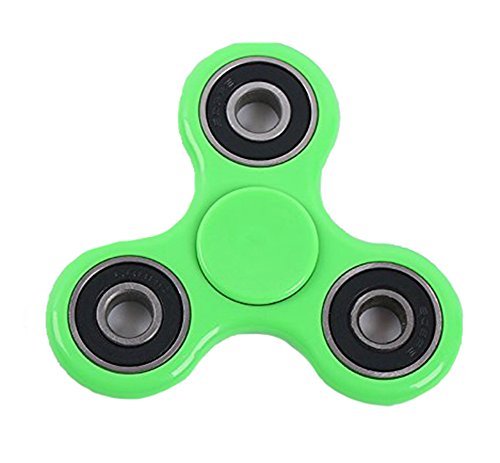 YSBER Fidget Spinner Stress Reducer Hand Spinner Toy Hybrid Ceramic Bearing 1-3 Min for Children and Adults(Green)