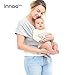 Baby Sling Carrier Natural Cotton Original Baby Wrap ,Grey, for babies from birth to 35 lbs -Fashion and Comfortable by Innoo Tech