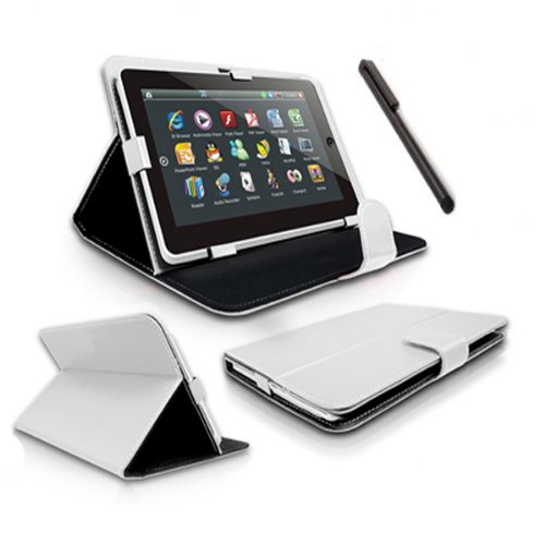 Jay-tech PA 777 17,78 cm 7 zoll Tablet PC Tasche mit Aufstellfunktion - 7 Zoll 1A Weiß