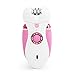 Pinkiou Lady Facial Hair Removal Electric Epilator Bikini Shaver Fashion Modeling Defeatherer Barber Rechargeable (Pink)