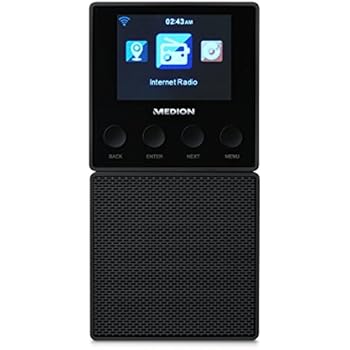 MEDION E85032 WLAN Internet Küchen Steckdosenradio (abnehmbarem ...