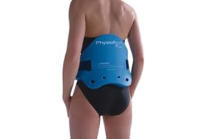 PhysioRoom Adult Swimming Float Waist Belt, Adjustable up to 58", Hydrotherapy Aid for Injury Recovery, Aqua Aerobics & Non-Weight Bearing Exercise, Swimming Belt for Adults EVA Foam & Nylon Materials