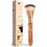 Kabuki Liquid Makeup Brush - Professional Foundation Makeup Brush | Synthetic, Perfect for Blending Liquid, Liquid Cream, Min