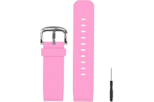 Coholl Cinturini sostitutivi per Orologi per Bambini,compatibili con PTHTECHUS CPROGRACE INIUPO Cinturino per Orologio in Silicone per Bambini da 18mm,Rosa
