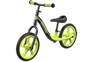 GOMO Balance Bike Laufrad Ab 2 Jahre 2, 3, 4 und 5 Jahre Alte Kinder Laufrad - Laufrad ab 3 Jahre - Laufrad Bremse, Laufrad Retro, Kinder Fahrrad Ab 2 Jahren