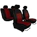 Produktbild Saferide | Maß Autositzbezüge Dunkel Rot Set Komplettset 5-Sitze Sitzbezüge Sitzbezug Schonbezug Schonbezüge Autoschonbezug Autositzbezug Sitzauflagen Sitzschutz Gallante Premium