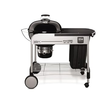 Weber 15401004 Grill Performer Premium Gbs 57cm Holzkohle 126x72x102 Cm Schwarz