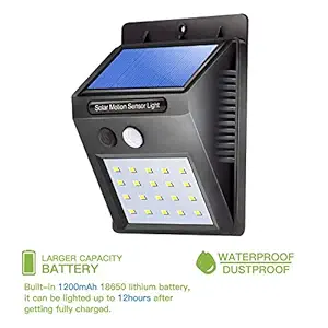 Kangaroo 20 LED Solar Motion Sensor Light,Outdoor Weatherproof for Driveway Garden Path