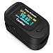 Produktbild Pulsoximeter CocoBear Oximeter Blut Sauerstoffsättigung Überwachung mit 360 Rotierende OLED Anzeige Tragbares Finger Oximeter schnell ablesbar (schwarz)