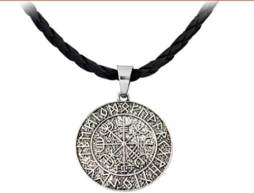 Trident Poséidon Talisman Celtic Viking Nordic Rune Necklace