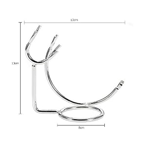 Anself Shaving Razor Holder Stainless Steel Shaving Stand Men's Shaving Tool Organizer for Badger - Image 11
