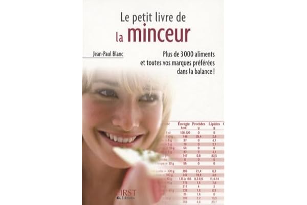 Le petit livre de la minceur: Les calories des aliments du quotidien