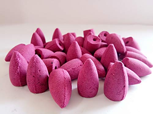 VB Techno backflow Incense dhoop Cones, Pack of 100 pcs, GULAB (Rose) Flavour Scented Back Flow Smoke Cone for Fragrance, Budha, backflow Burner, Ganesh, Smoke Fountain RS.260 (63.00% Off) - Amazon