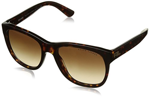 Ralph LaurenWomen's 0Rl8141 50033B 56 Sunglasses, Dark Havana/Gradientbrown