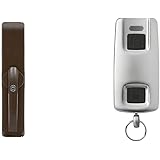 ABUS 84115 Funk-Fensterantrieb HomeTec Pro FSA3550 automatisches Schloss für Terrassentür-Fernbedienung oder Code-mit Alarm-b