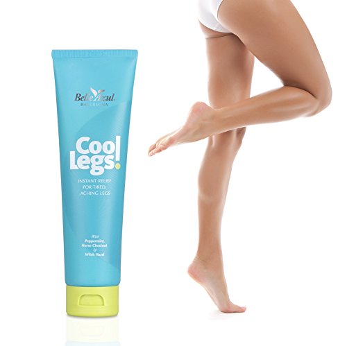 Belle Azul Cool Legs – Belebt die Beine und lindert sofort jegliches Gefühl des Unbehagen. Kühlendes Gel verbessert die Durchblutung. Mit Arganöl, Arnika, Pfefferminze, Rosskastanie & Hamamelis ✔ Für alle Hauttypen geeignet ✔ kühlende Wirkung ✔ Frischer Minzgeruch ✔100ml - 2