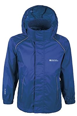 Mountain Warehouse Veste imperméable enfant Pakka Bleu marine 9-10 ANS