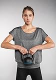 weicher Griff Venice Beach Damen Ria DMELB Bodyshirt Shirt, Graphit Black, L