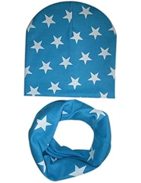Covermason Baby Mädchen Jungen Kinder Hut Kappe Mützen + Schal