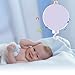 Produktbild GHB Spieluhr Baby elektrische Spieluhr Spielzeug mit 12 Schlaflied und Micro-SD-Speicherkarte für Babymobile