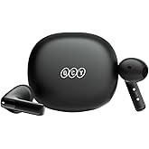 QCY AilyBuds E10 Bluetooth Headset - HiRes - LDAC - Dual Device - Game Mode 4 Mics ENC Earbuds Headset Black