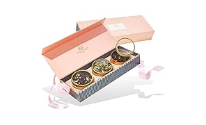 VAHDAM, Set regalo per t&egrave; assortiti - BLUSH - 3 t&egrave; in una confezione regalo per campionatore di t&egrave; &#55356&#57217 | Ingredienti naturali al 100% - Perfetto regalo di compleanno per la mamma | Regali per le donne