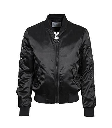 ROUTE DES GARDEN Herren Bomber Manica in Schwarz Black 48