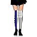 Produktbild quanzhouxuhuixiefu Women's Knee High Sport Long Sock Blue Lives Matter Police 50CM