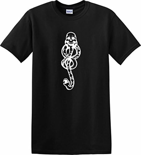 Apparel Prints Harry Potter Dark Mark Death Eater Tattoo T-Shirt Tee (XXL)