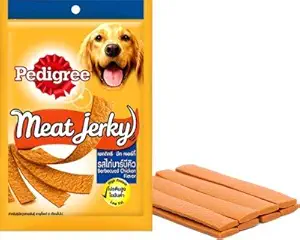 Pedigree Meat Jerky Barbecued Chicken Flavour - Pack of 4