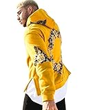 Sannysis Herren Kapuzenpullover Sweatshirt Kapuzenpulli...