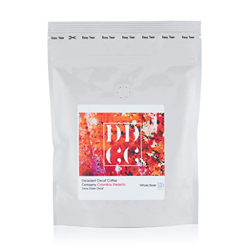 Decadent Decaf Coffee Co. Café de Colombia Medellín Descafeinado En Grano 227 g
