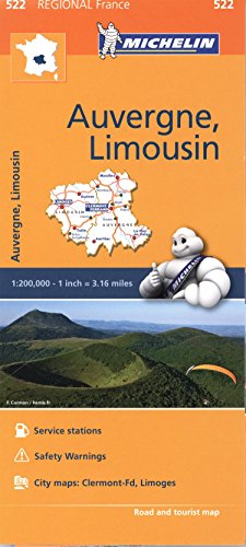 Descargar MAPA REGIONAL AUVERGNE-LIMOUSIN