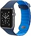 Price comparison product image Belkin Sport Band for Apple Watch (38 mm/40 mm) - Apple Watch Sport Band for Apple Watch Series 4, 3, 2, 1 (Apple Watch Wristband) - Blue (38 mm)