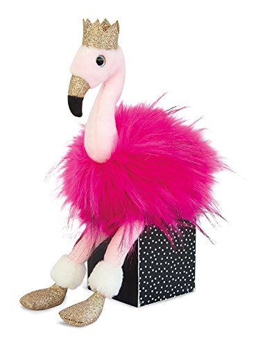 Histoire d'Ours Peluche Flamant Rose Taille M