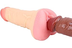 MudsoN Đîldồ Mâstuṛbadoṛ Sèxtőyșè 2 en 1 21Cm Mäscụliñós Ręäl 3D Péņę para Mụjęr Bụęñós con Ęstimụlädór Pụñtó Ġ Fụñdä Pęñę Ęxtęñsór Xxl Älärġädór de Pęñę Ġräñdę Cóñsólädór