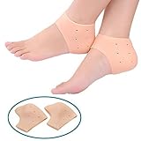 Arzet Unisex Vented Moisturizing Silicone Gel Heel Socks for Swelling, Pain Reli... Arzet Unisex Vented Moisturizing Silicone Gel Heel Socks for Swelling, Pain Reli...
