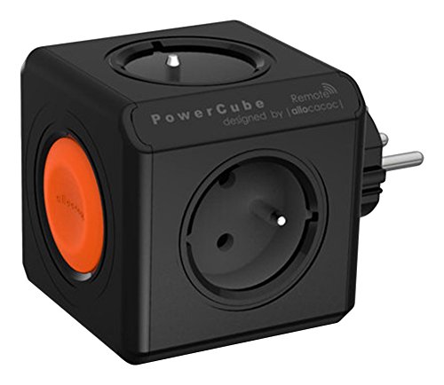 Allocacoc 1511BK/EUORRM - PowerCube Original (Remote) 4 Salidas Negro