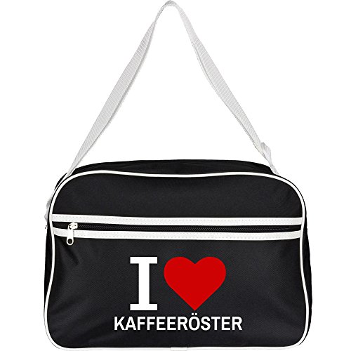 Preisvergleich Produktbild Retrotasche Classic I Love Kaffeeröster schwarz