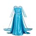 Produktbild Little Girls Snow Queen Elsa Party Outfit Fancy Kleid Kostüm Prinzessin Cosplay – Sky Blau, blau