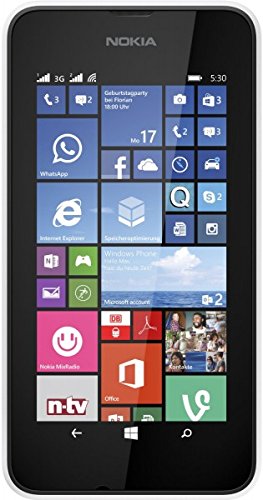 Nokia Lumia 530 Dual Smartphone d  bloqu   3G   Ecran   4 pouces 4 Go Double SIM Windows Phone  Anthracite