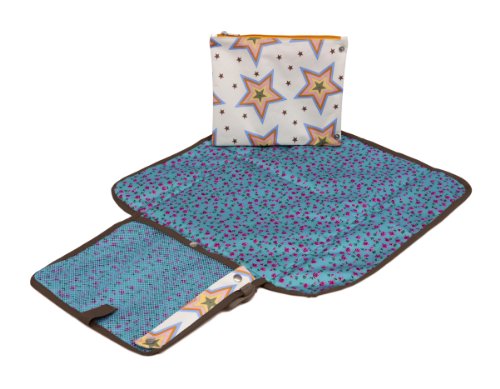 Rosebud London Changing Station Stars (Brown)