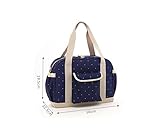 Aivtalk Schultertasche Mutter Windeltasche Handtasche Drucken Wickeltasche von 5 Set Polyester Babytasche mit Große Kapazität Mama Tasche – Farbe Wählbar - 6