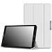 Produktbild MoKo Tab E 9.6 Hülle - Ultra Slim Lightweight Schutzhülle Smart Cover mit Standfunktion für Samsung Galaxy Tab E 9.6 Zoll (Wifi/4G LTE Version) 2015 Tablet-PC, Weiß