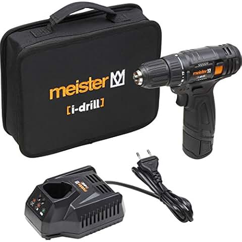 Meister Ponceuse Excentrique 480W - MES480-1 - Idéale Pour Bois, Métal Et Plastique - Livrée Avec Sac à Poussière