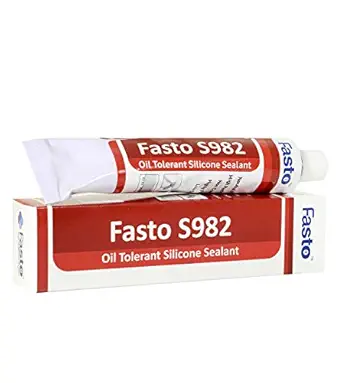 Fasto Adhesives Aluminium Tube with Nozzle - Oil Tolerant Low Odour High Performance Silicone Sealant