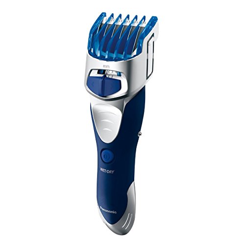 Panasonic ER-GS60-S511 Cordless Wet/Dry Body Groomer & Hair Clipper with 2 Comb Attachments